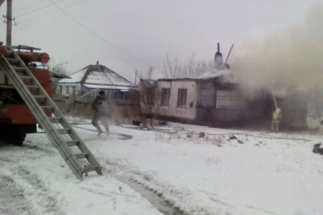 Пожар под Харьковом: двое погибших (фото)