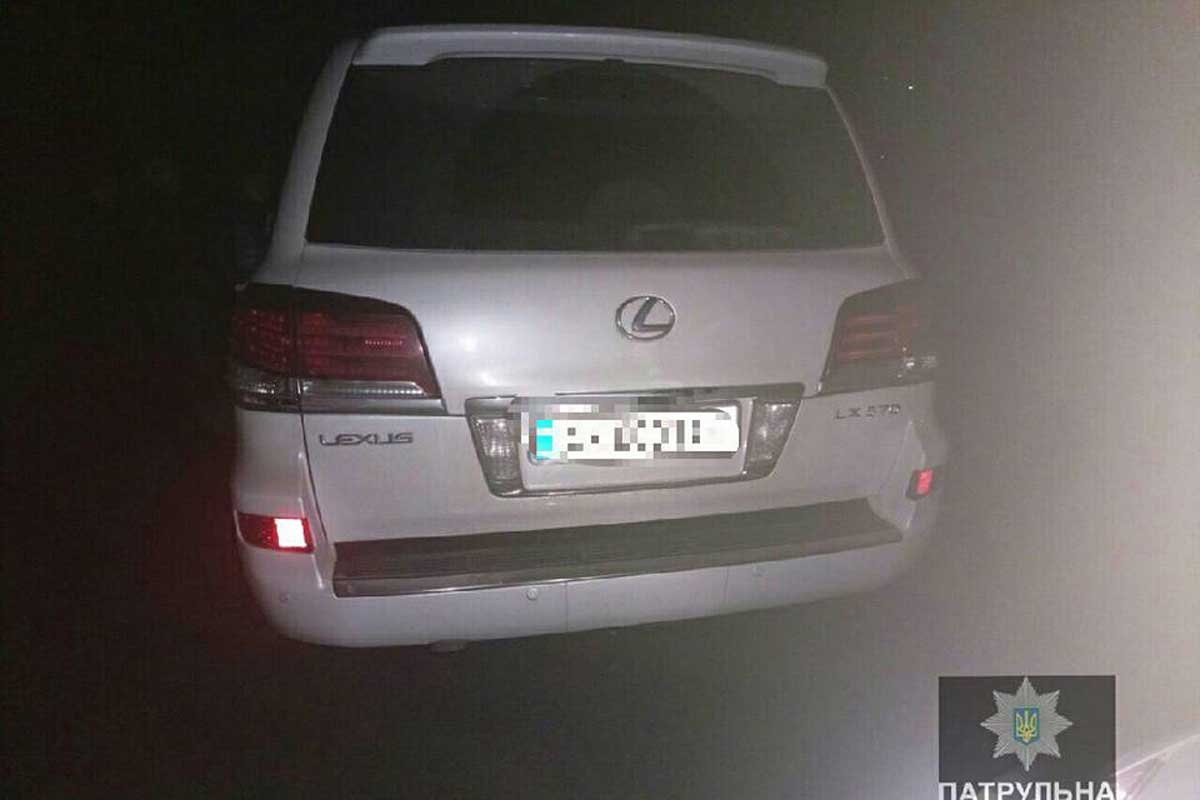 На Салтовке нашли угнанный Lexus