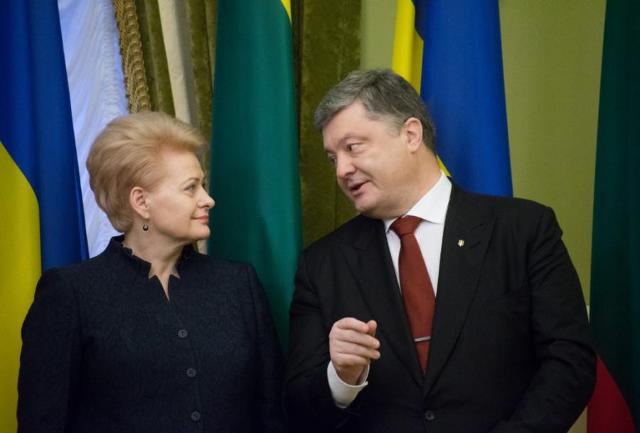 Порошенко и Грибаускайте проводят переговоры в Харькове