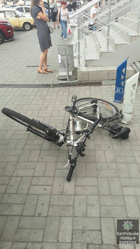 В Харькове поймали велосипедного вора (фото)