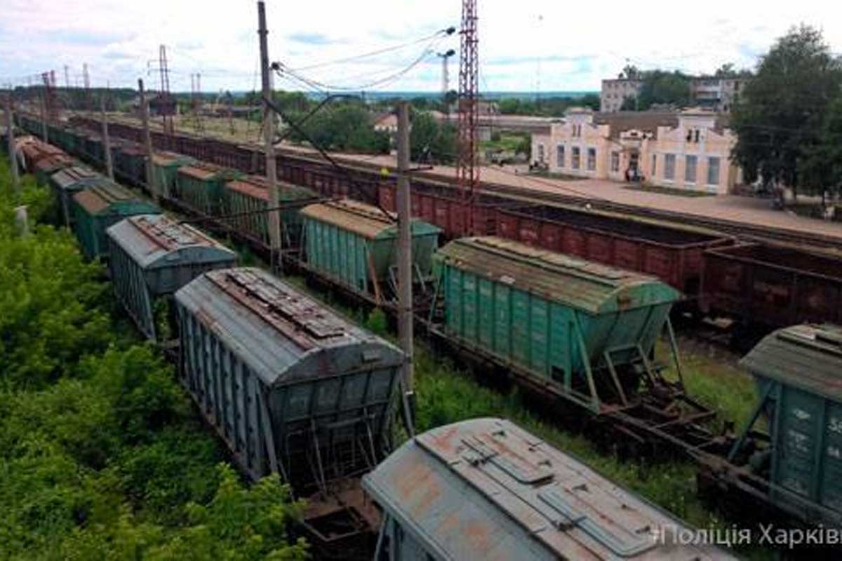 Под Харьковом на железной дороге подростка ударило током (фото)