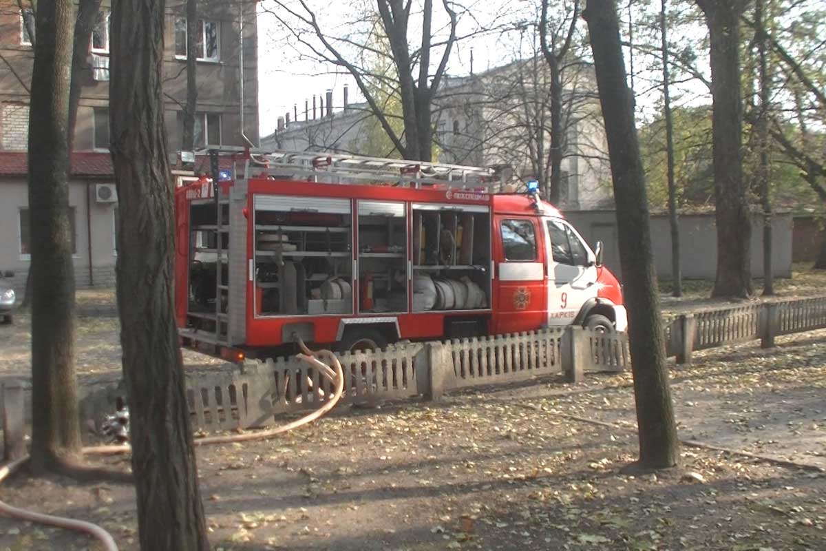 На Плехановской горел дом (фото)