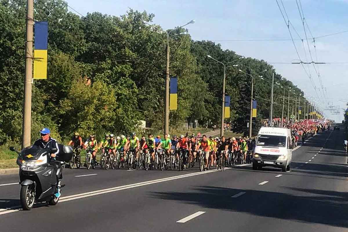 В Харькове прошел велодень