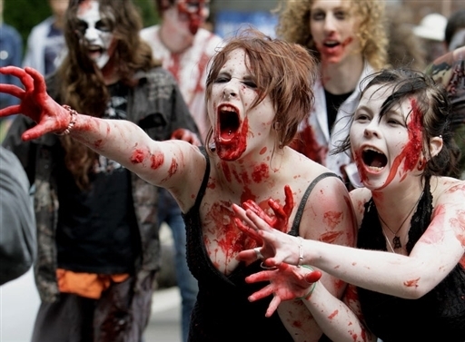В Харькове пройдет шествие зомби