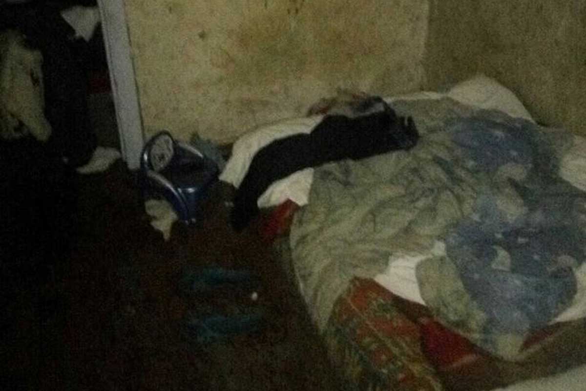 На Холодной горе мать бросила малыша (фото)