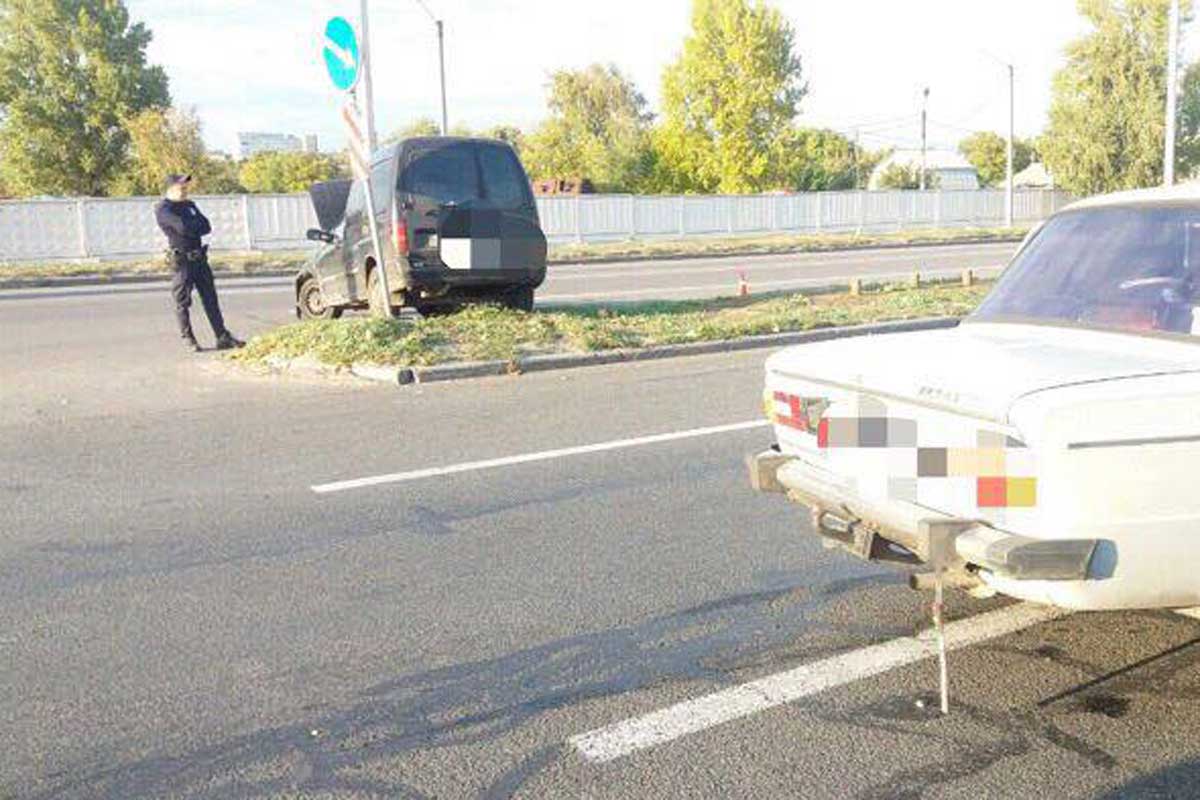 На Ландау в ДТП пострадала пассажирка  (фото)