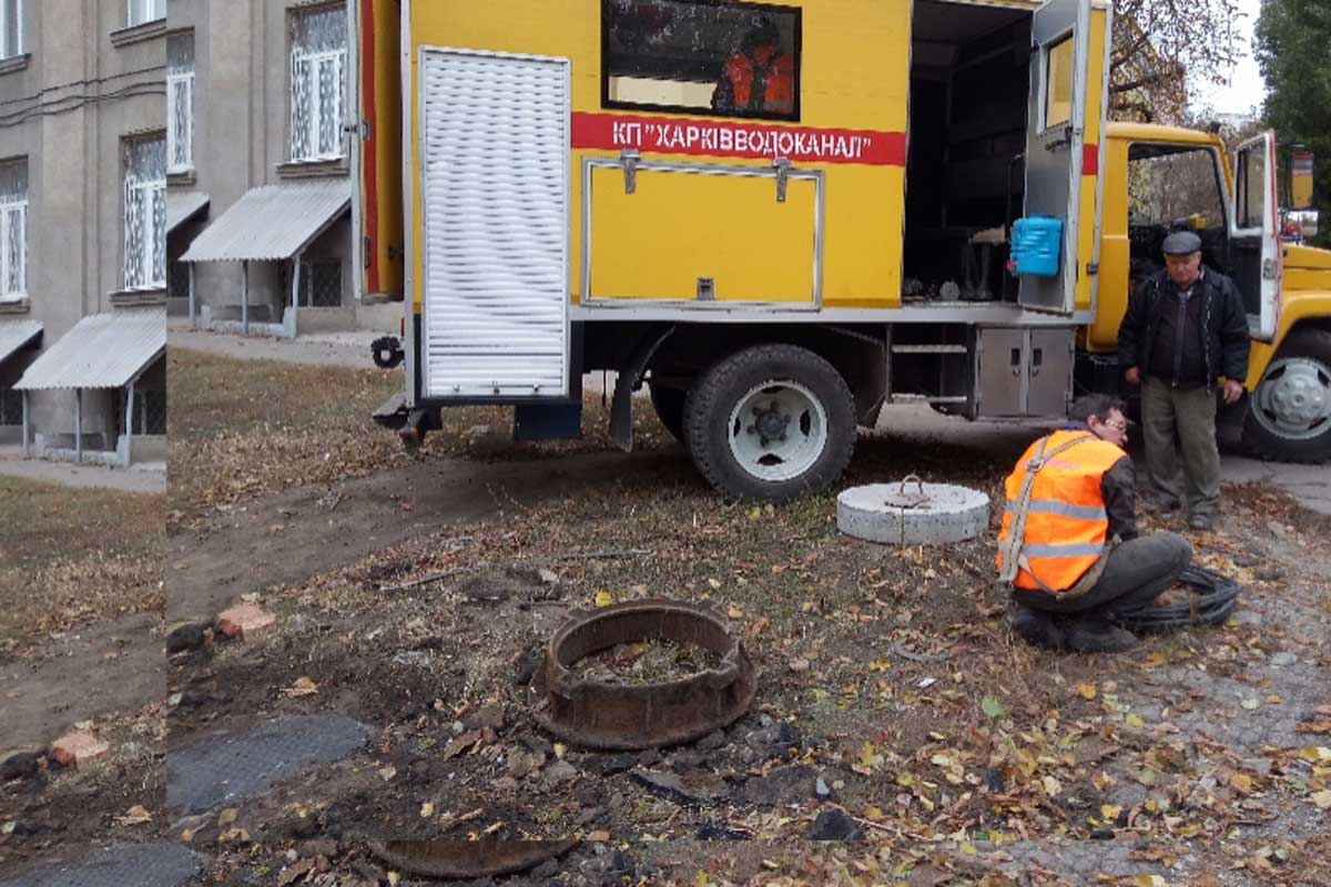 В Харькове заменят люки