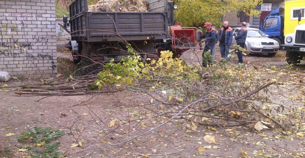 В Киевском районе прошел субботник