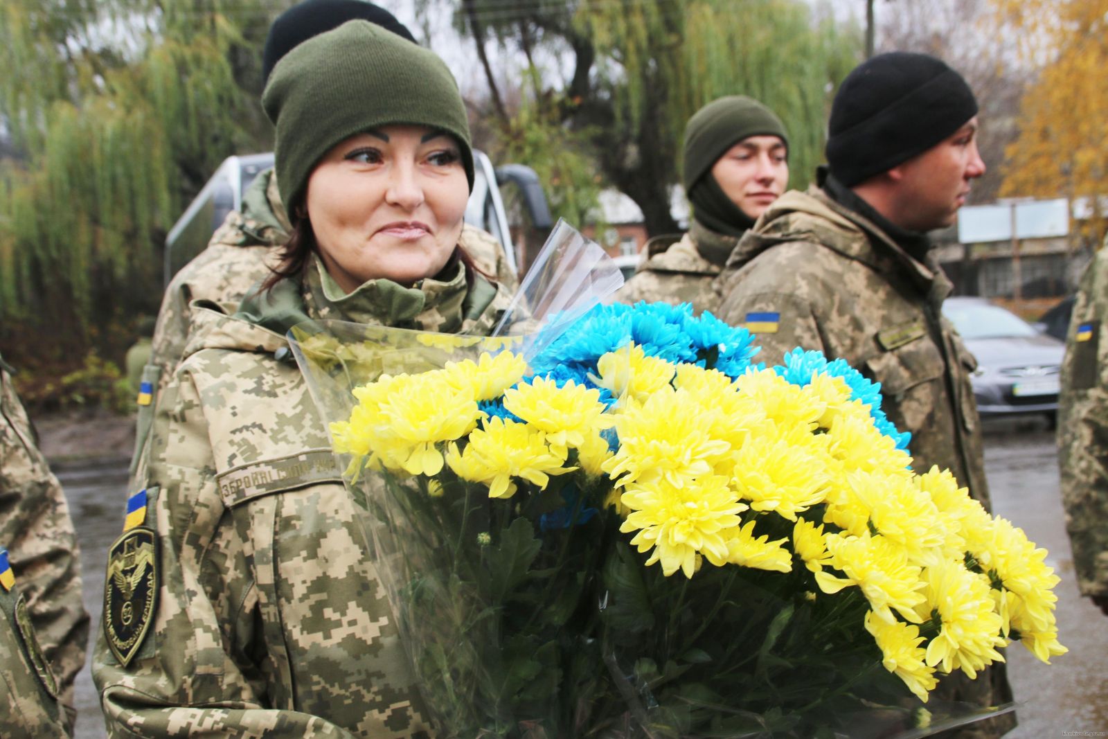 В Харьковскую область вернулись бойцы из зоны АТО (фото)