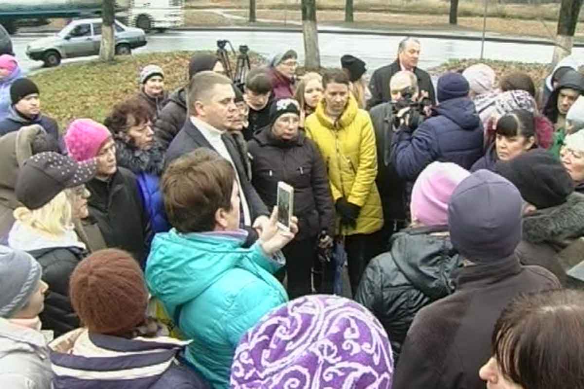 В Харькове рабочие вышли на митинг