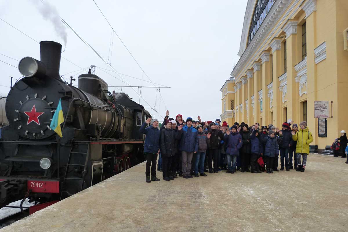 Харьковчане увидят новогодний ретропоезд