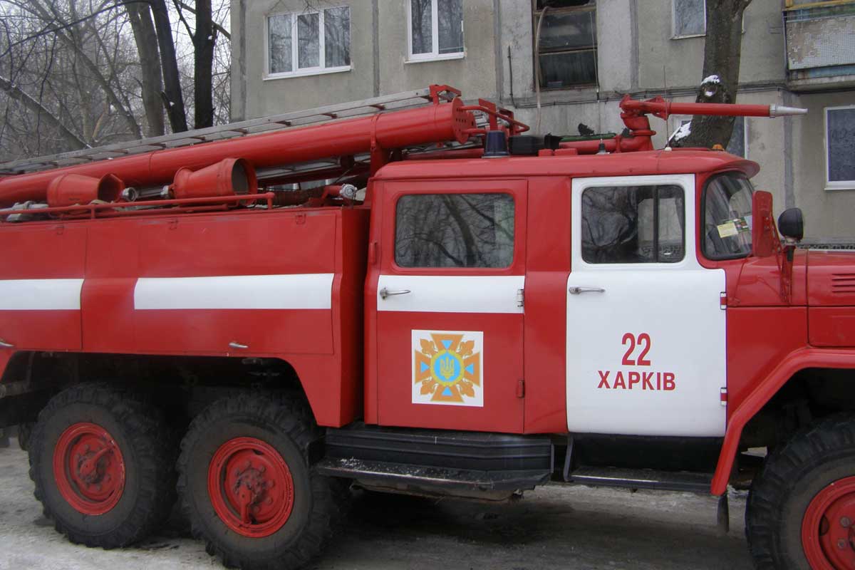В Харькове горела многоэтажка, погибла женщина