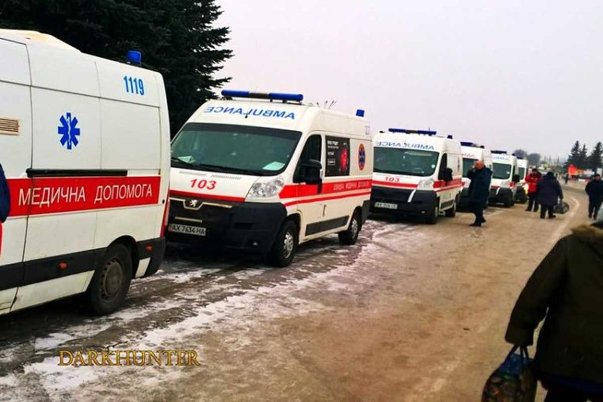 В харьковскую больницу привезли заробитчан из России