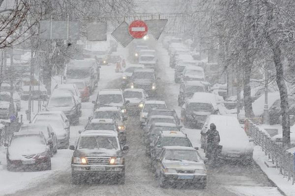 В Харькове пойдет снег