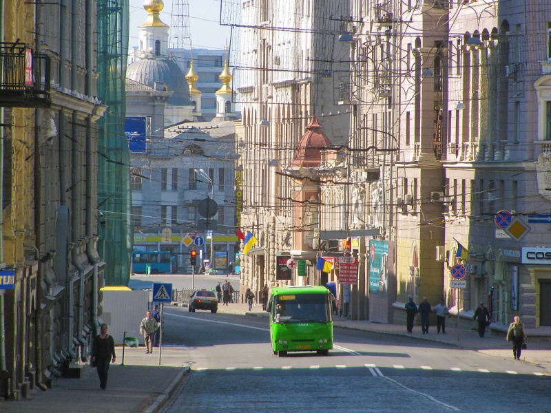 Харьковчане просят сделать Сумскую пешеходной