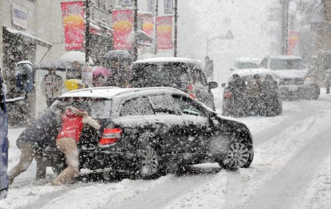 Харьковчан предупреждают о сильном снегопаде