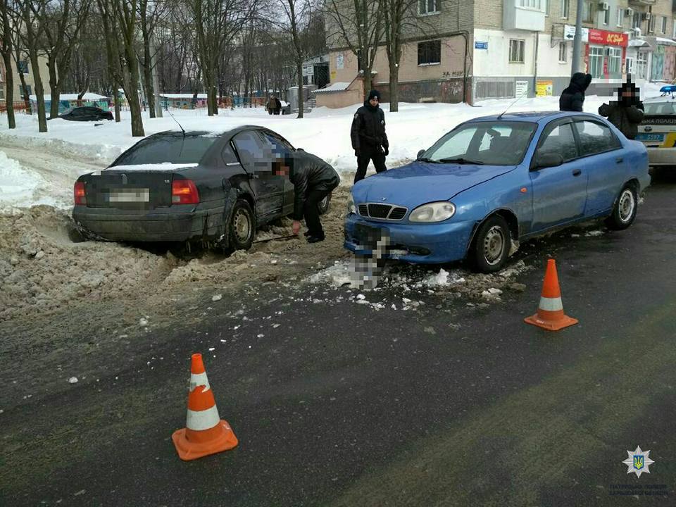 Пьяный до беспамятства водитель спровоцировал ДТП (фото)