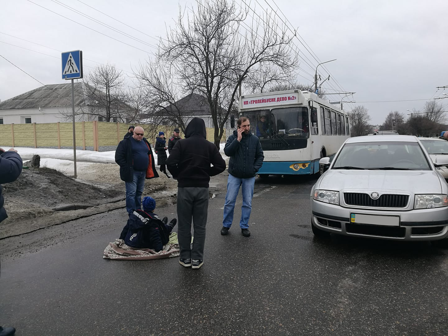 В Харькове на пешеходном переходе сбит ребенок (фото)