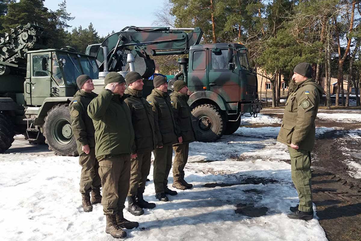 Под Харьковом прошли учения Нацгвардии (фото)