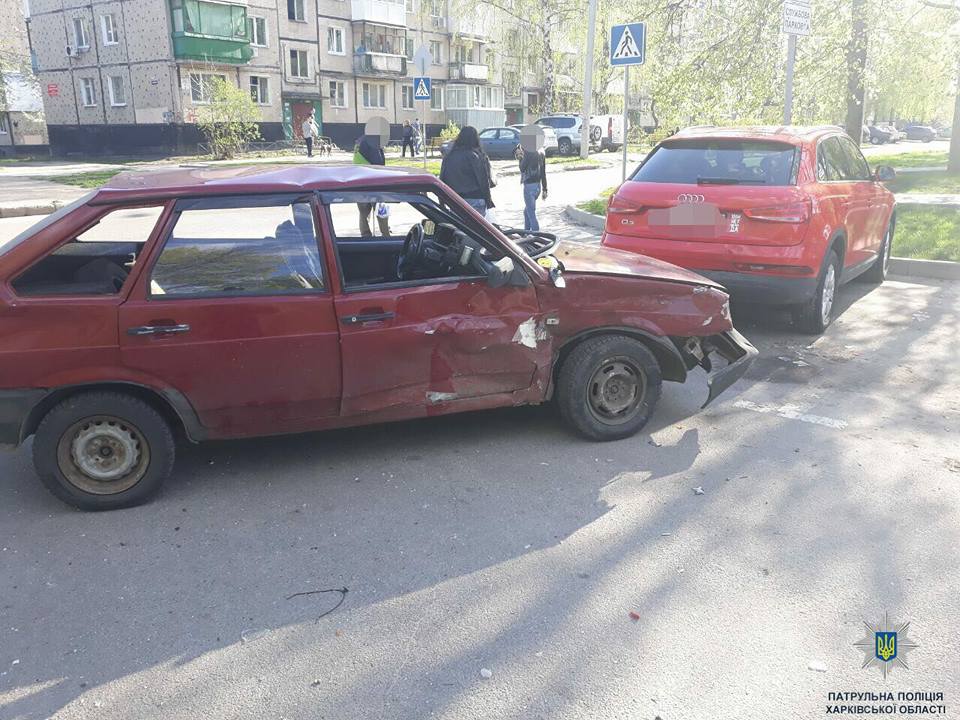 Тройное ДТП в Харькове: много пострадавших (фото)