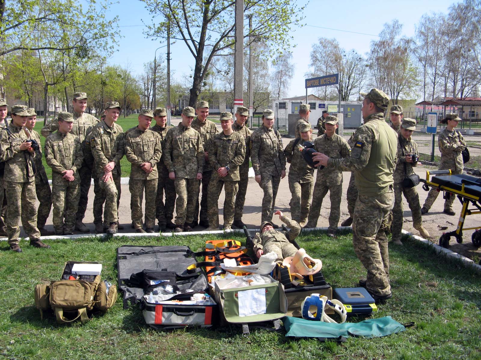 В Харькове прошли сборы военных врачей (фото)