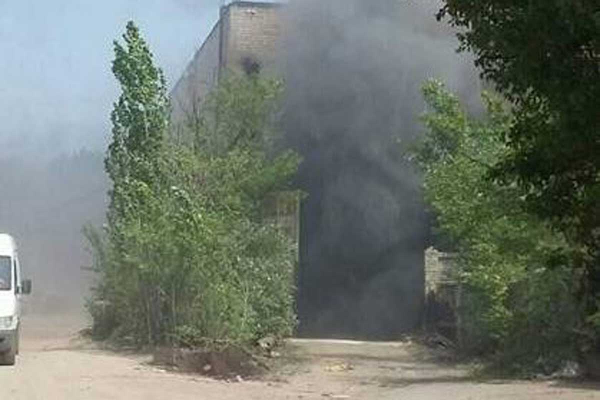 В районе велозавода сгорел Ford