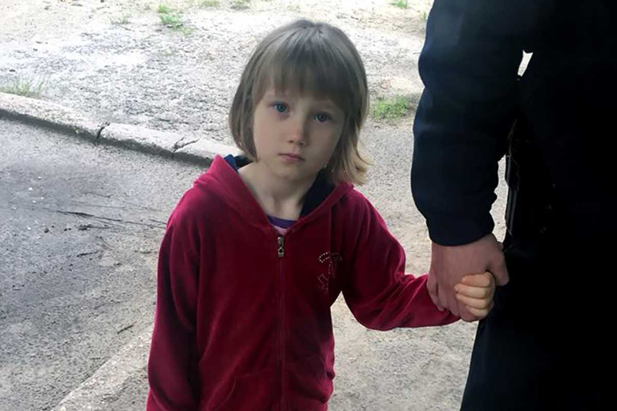 В Харькове обнаружили потерявшегося ребенка (фото)