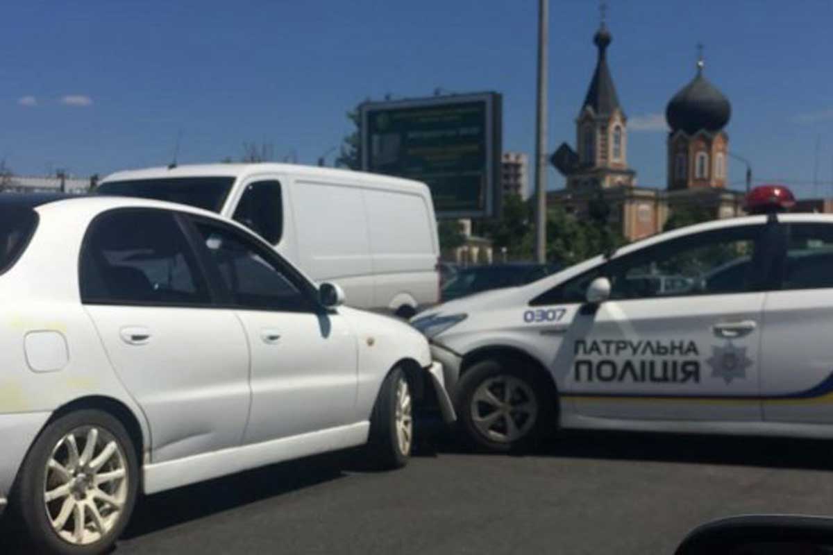 Харьковские копы попали в ДТП