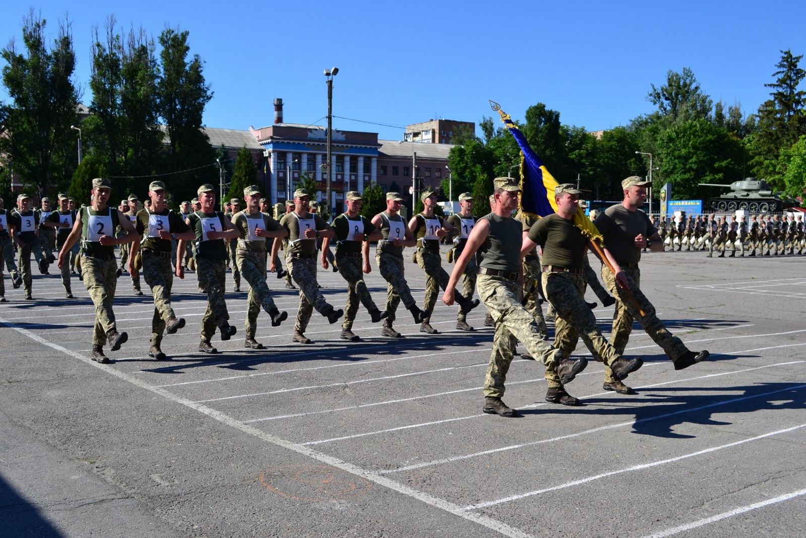 Харьковские курсанты выйдут на парад