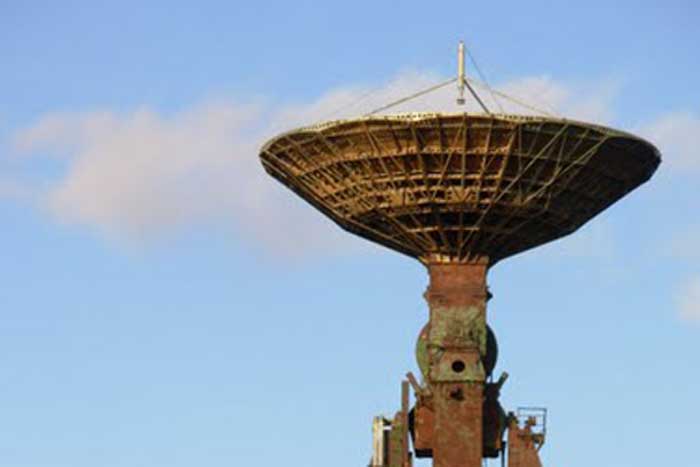 Радиотелескоп под Харьковом сняли с высоты птичьего полета (видео)