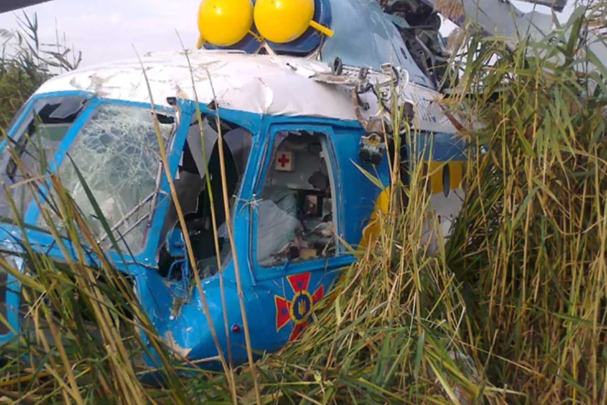 Падение вертолета под Харьковом: делом занялась прокуратура