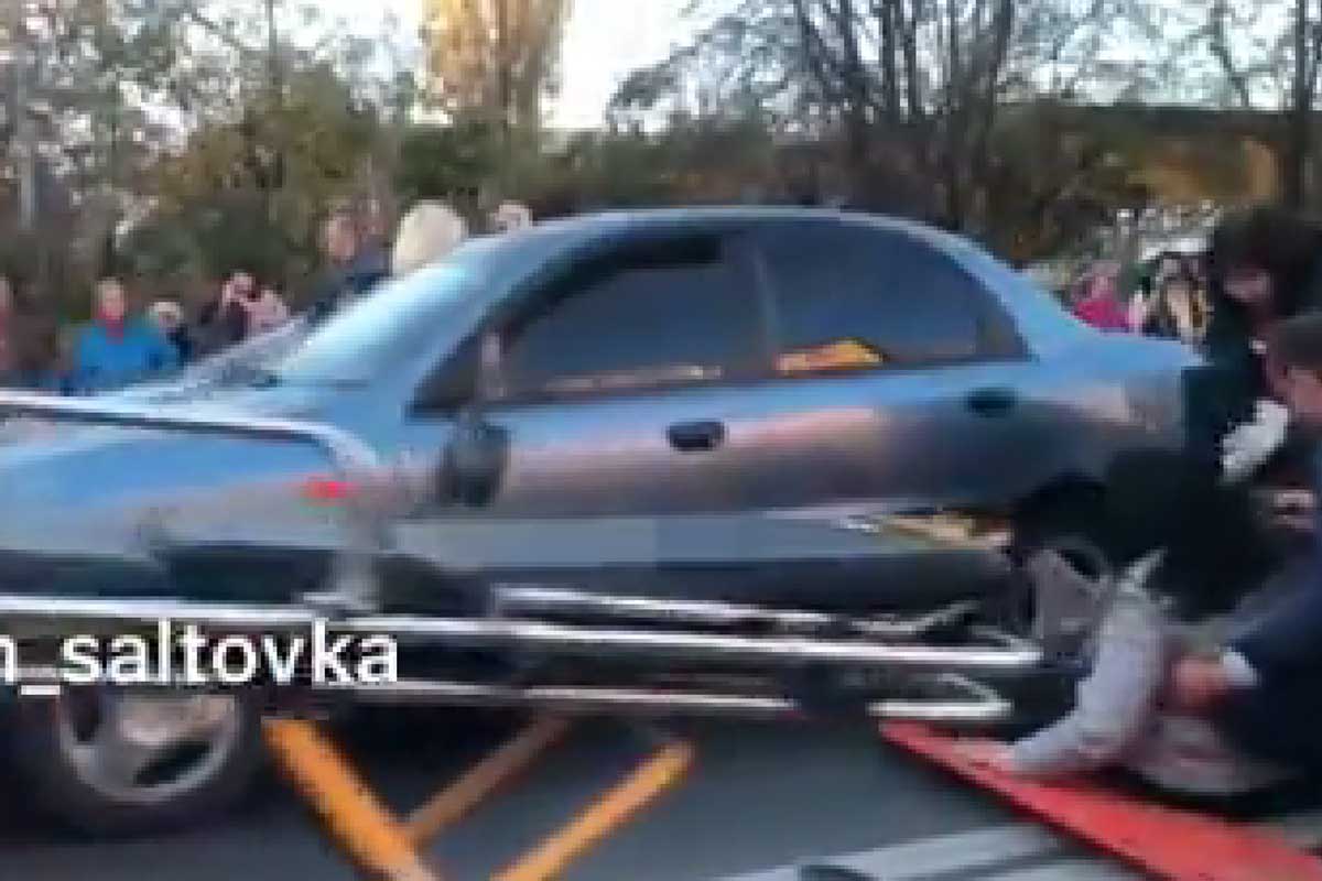 На Салтовке сбита женщина (видео)