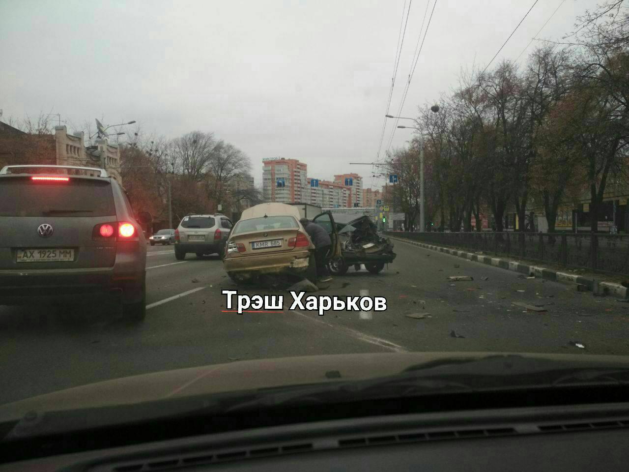 Авария на Гагарина: водитель был пьян