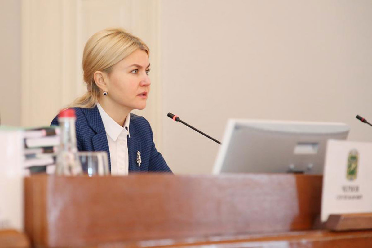 Светличная возглавила депутатскую группу, в которую вошли 3/4 депутатов облсовета