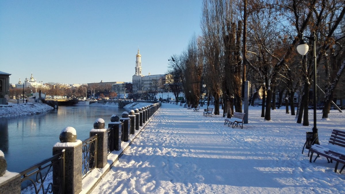 Идеальная зима в Харькове (фото)