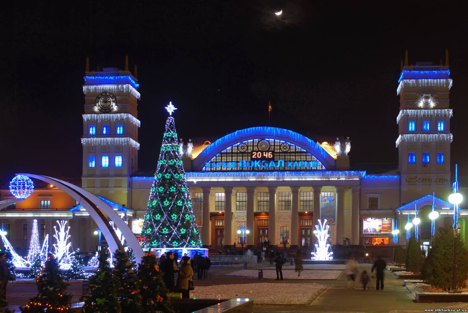 В Харькове заработает зимний фонтан