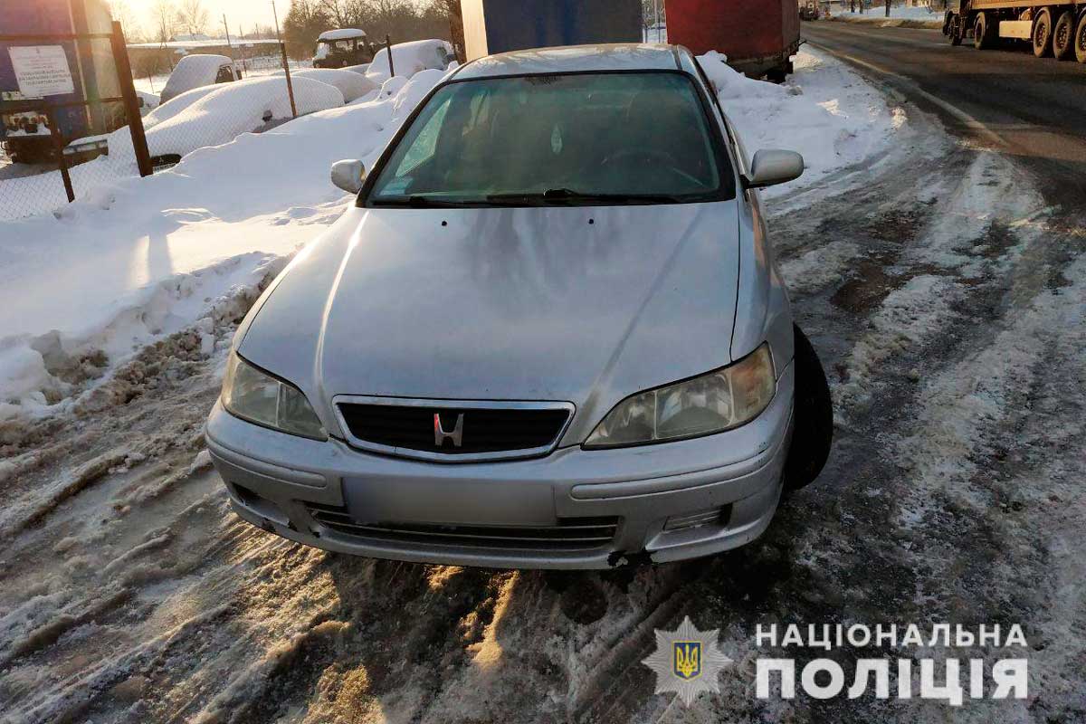 Под Харьковом повязали угонщика (фото)