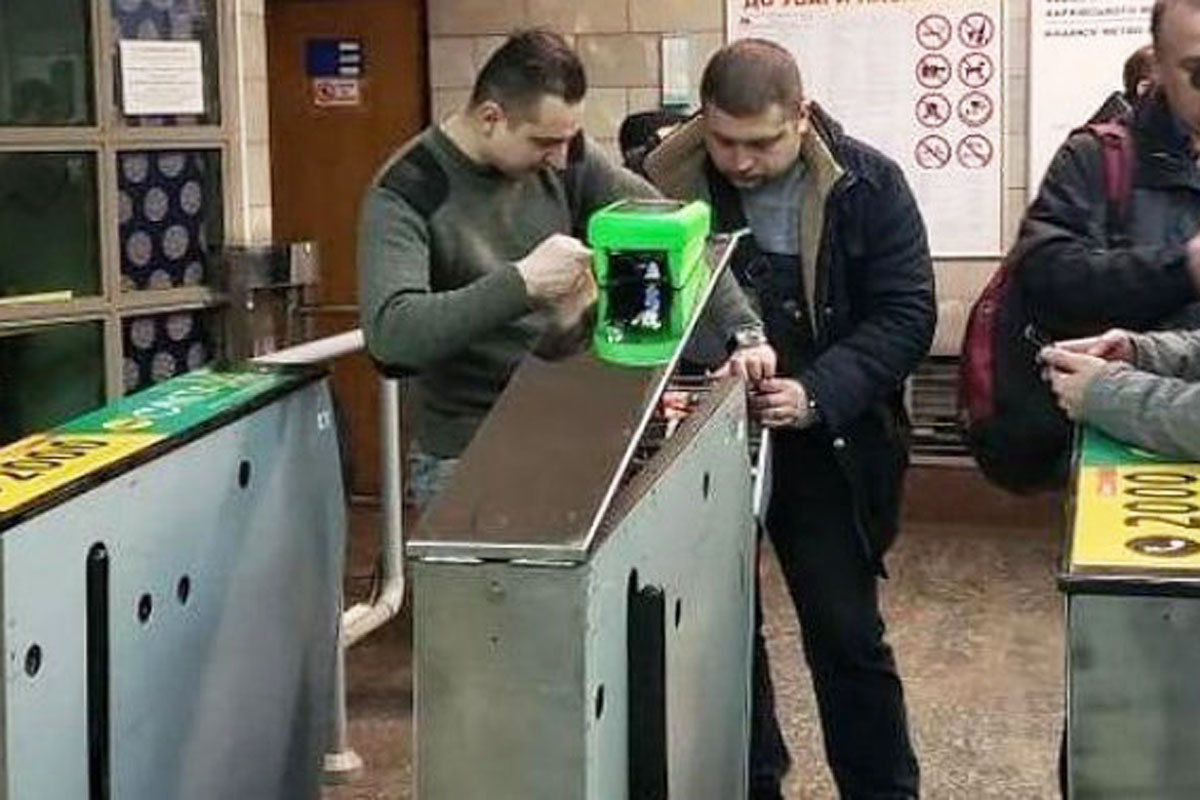 В метро тестируют E-ticket