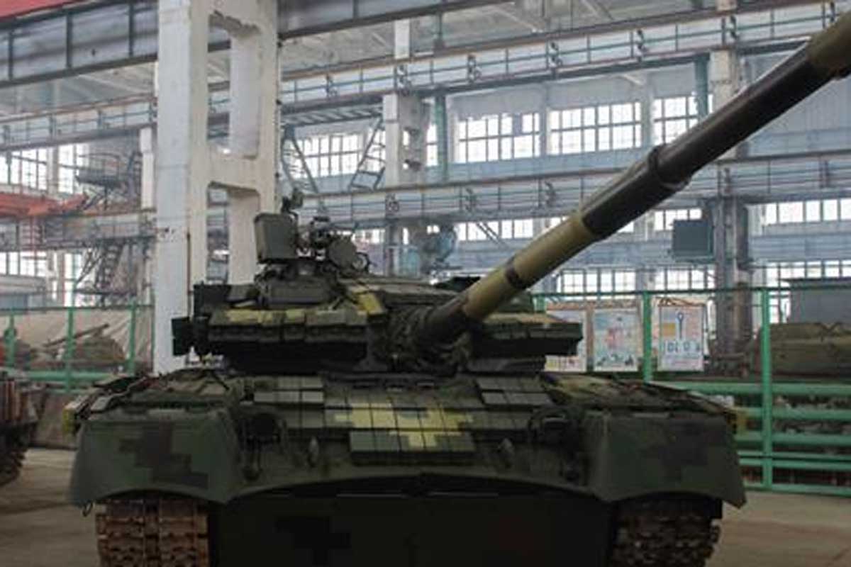 В Харькове танк оснастили спутниковой навигацией