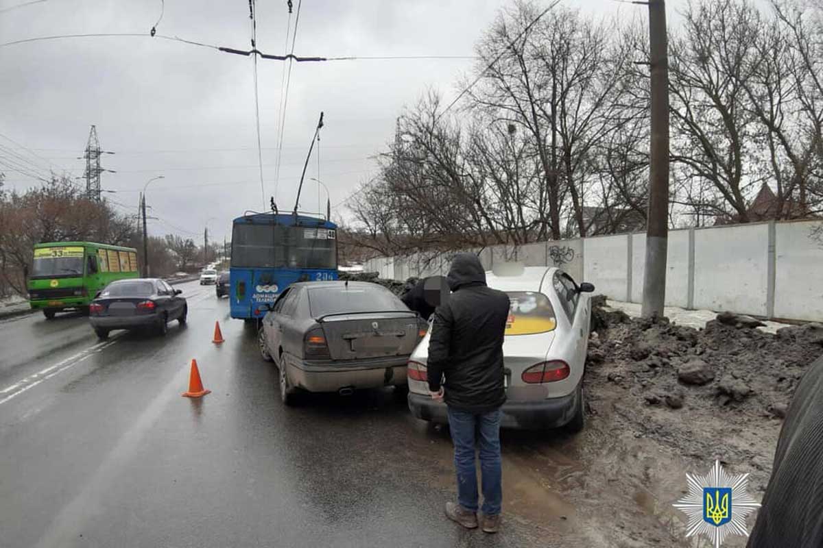 На Деревянко произошло ДТП