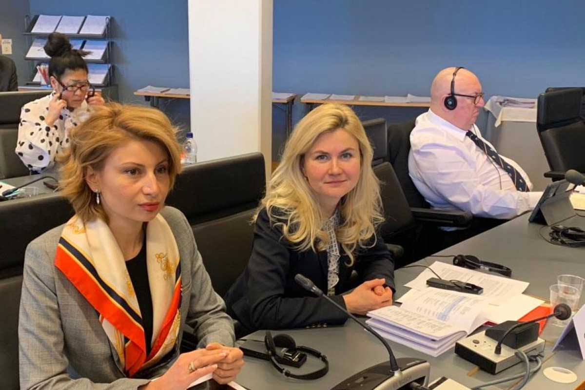 Светличная участвует в заседании бюро в Хельсинки