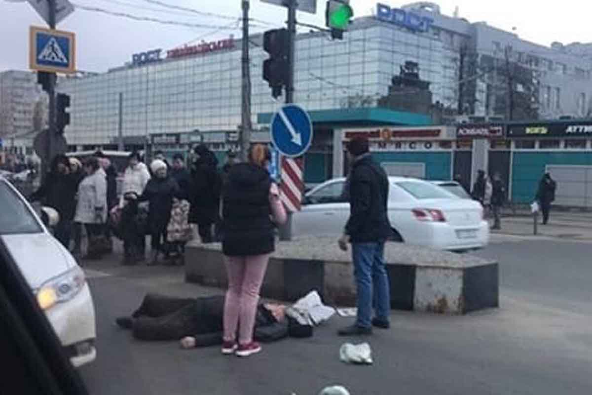 На Холодной Горе на зебре сбит пешеход