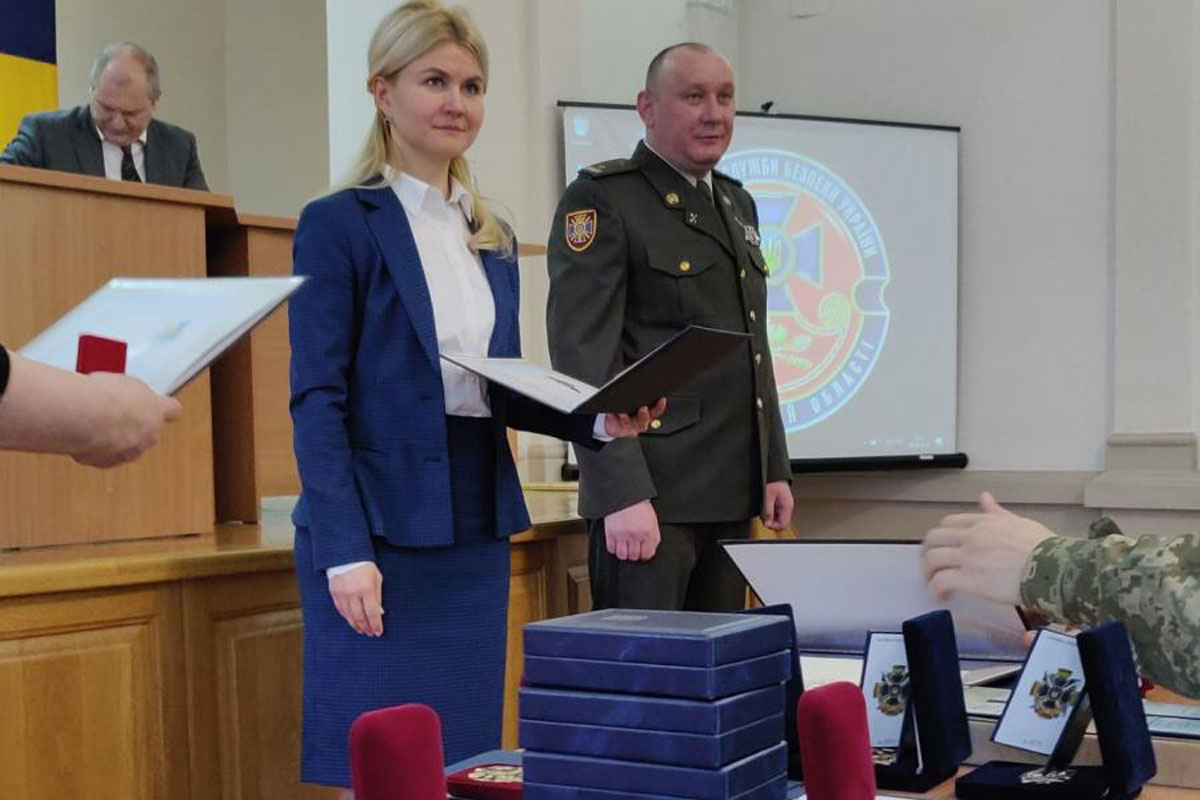 Светличная поздравила сотрудников СБУ с праздником
