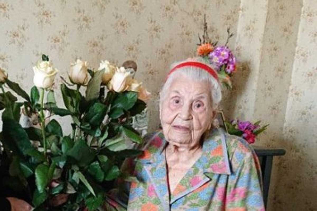 Харьковчанка отметила 105-летний юбилей