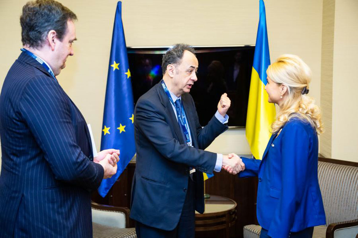 Светличная и Мингарелли обсудили сотрудничество региона с Евросоюзом