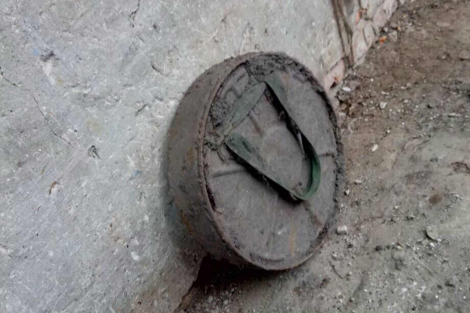 В Харькове обезвредили противотанковую мину