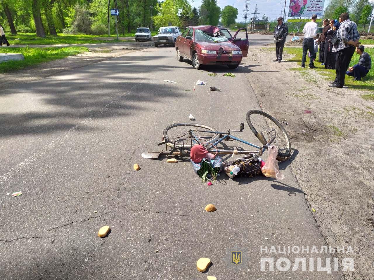 Под Харьковом насмерть сбита велосипедистка (фото)