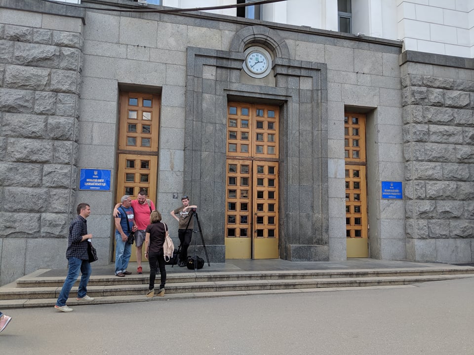 Сегодня исполком не рассмотрит вопрос палатки на площади Свободы