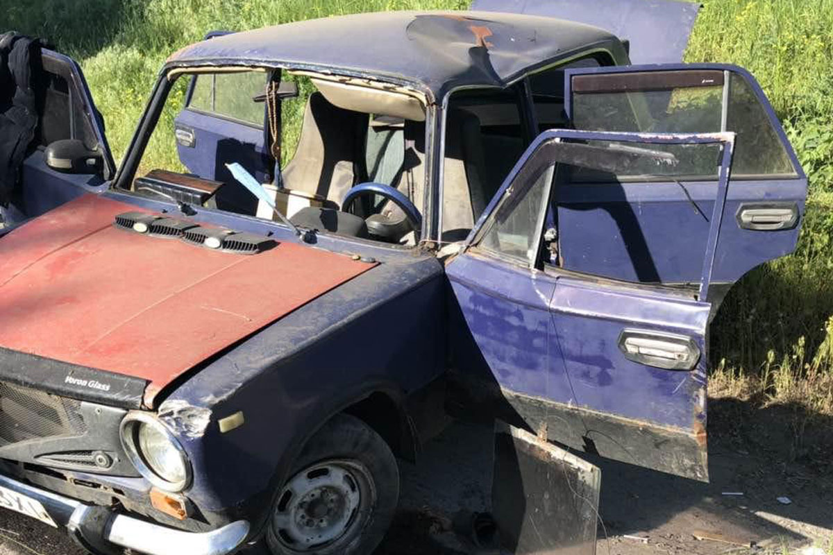 Под Харьковом погиб пьяный водитель (фото)