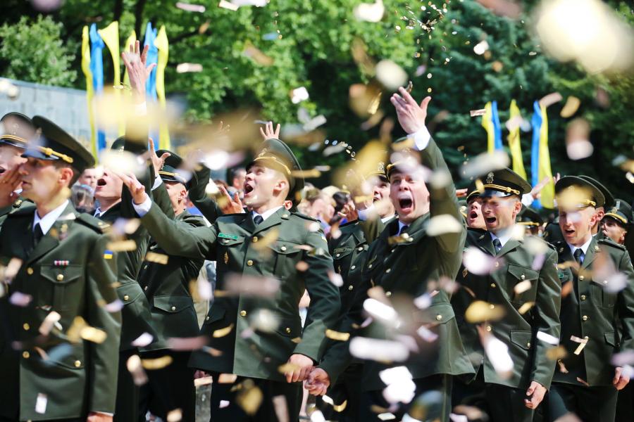 Харьковская академия Нацгвардии выпустила офицеров (фото)